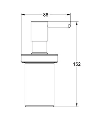 Дозатор для жидкого мыла Grohe Ondus 40389KS0 черный