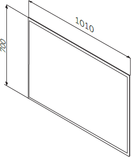 Зеркало Am.Pm Spirit 2.0 M70AMOX1001SA