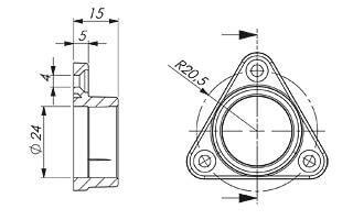 Крепление Arlight Alu-Round 015533