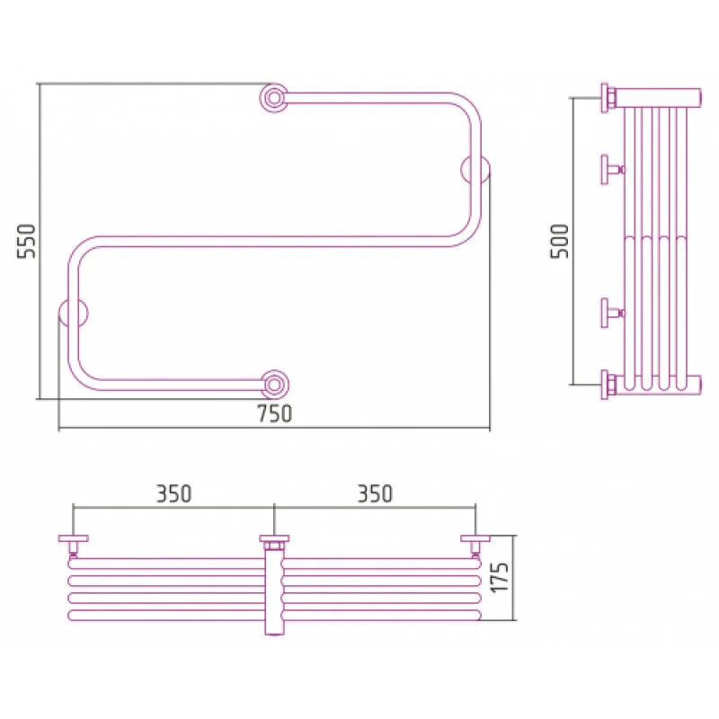 Зеркало Berloni Bagno SM01