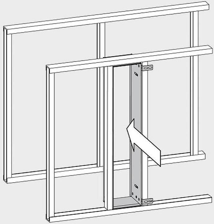 Встраиваемая монтажная рама Emco Asis module 2.0 9750 000 51 Хром