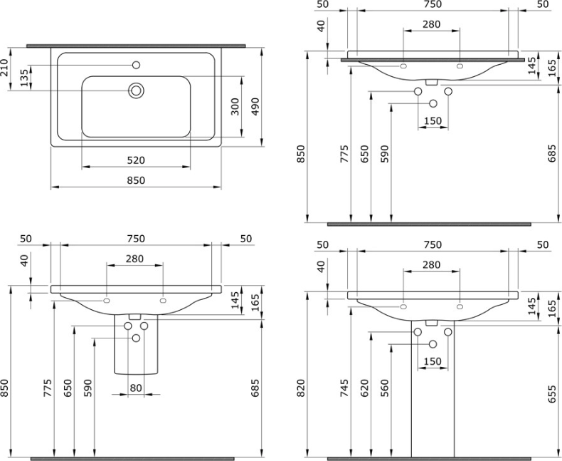 Раковина Bocchi Taormina Pro 1008-001-0126, белый глянец