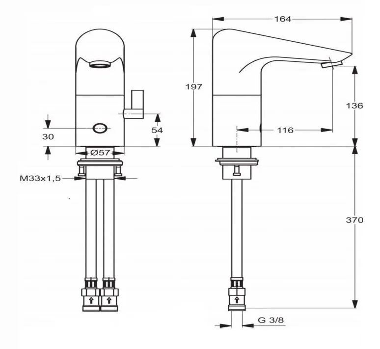 Смеситель для раковины Ideal Standard Ceraplus A4152AA хром