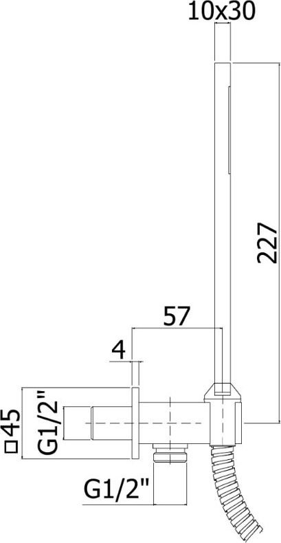 Набор смесителей Paffoni Elle 00255131 5 в 1 (сет 13) с внутренней частью,