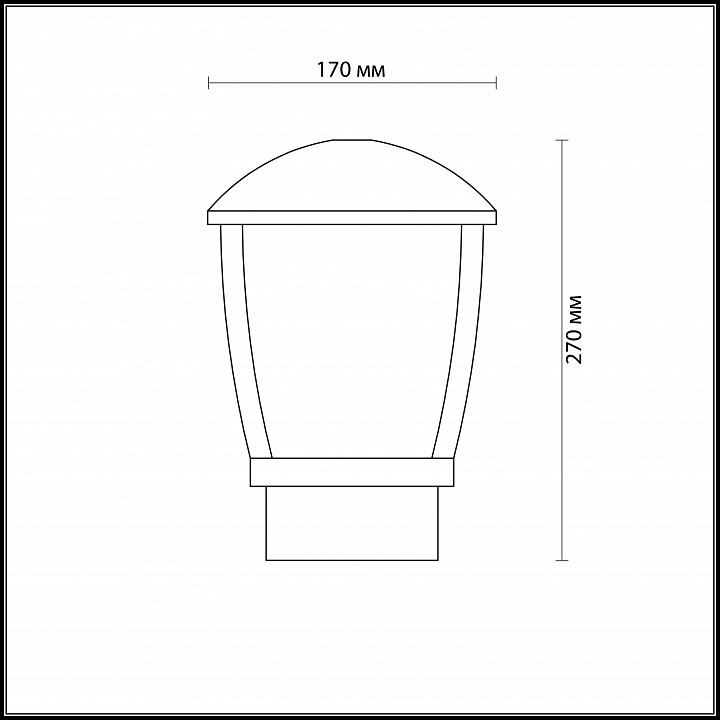 Наземные низкие светильники Odeon Light Tako 4051/1B