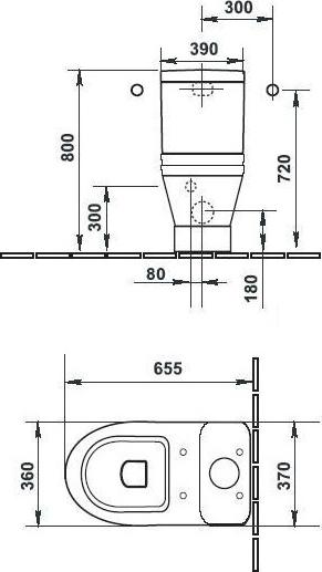 Бачок для унитаза Duravit Starck 3 0920100005