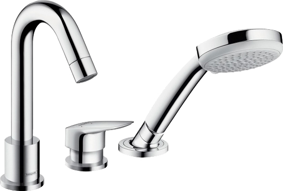 Смеситель Hansgrohe Logis 71310000 на борт ванны