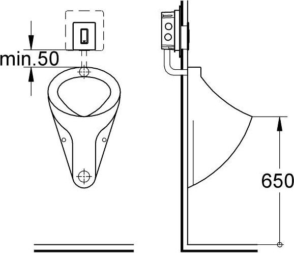 Кнопка смыва Grohe Skate Cosmopolitan 38846BS0