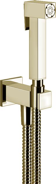 Гигиенический душ Gessi Rettangolo K 20021#727, brushed brass PVD