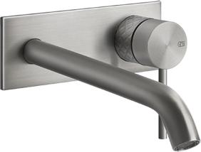 Смеситель для раковины Gessi 316 Intreccio 54190#239, steel brushed