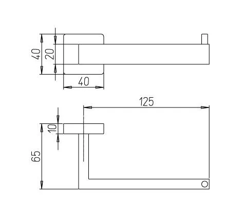 Держатель туалетной бумаги Paini Dax-r-dax 84CR051 хром