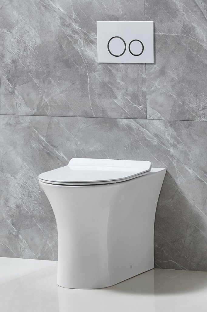 Безободковый унитаз BelBagno Ancona BB1224CBR-P