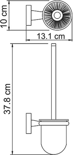 Щётка для унитаза Wasserkraft Lippe 6527