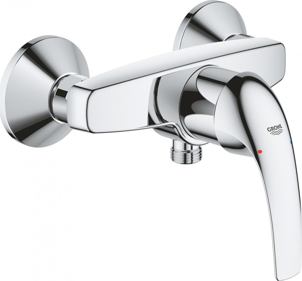 Хромированный смеситель для душа Grohe BauCurve 23631000