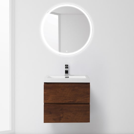 Тумба для комплекта BelBagno LUCE-600-2C-SO-PL polissandro