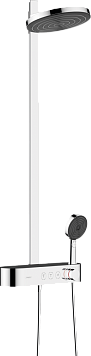 Душевая стойка Hansgrohe Pulsify Showerpipe 260 2jet 24240000 с термостатом, хром