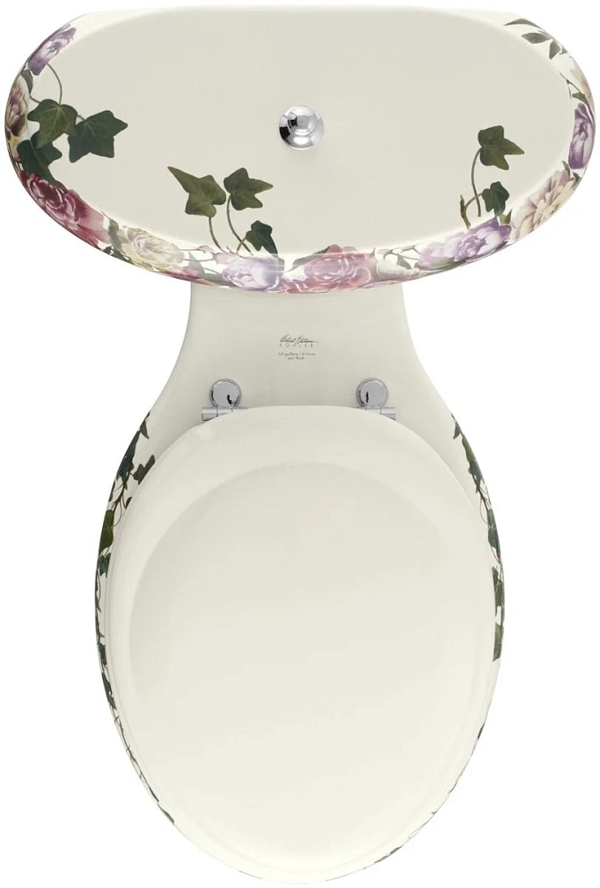 Напольный унитаз Kohler Briar Rose K-14239-BR-96 крышка стандарт