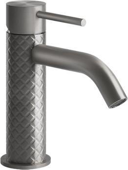 Смеситель для раковины Gessi 316 Intreccio 54102#239, steel brushed