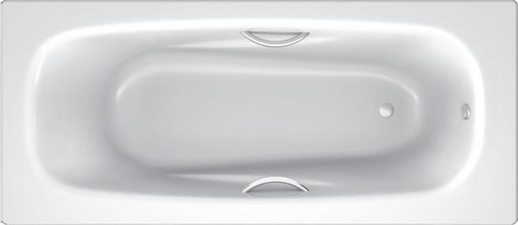 Стальная ванна BLB Universal 150х70 B50H handles с отверстиями для ручек