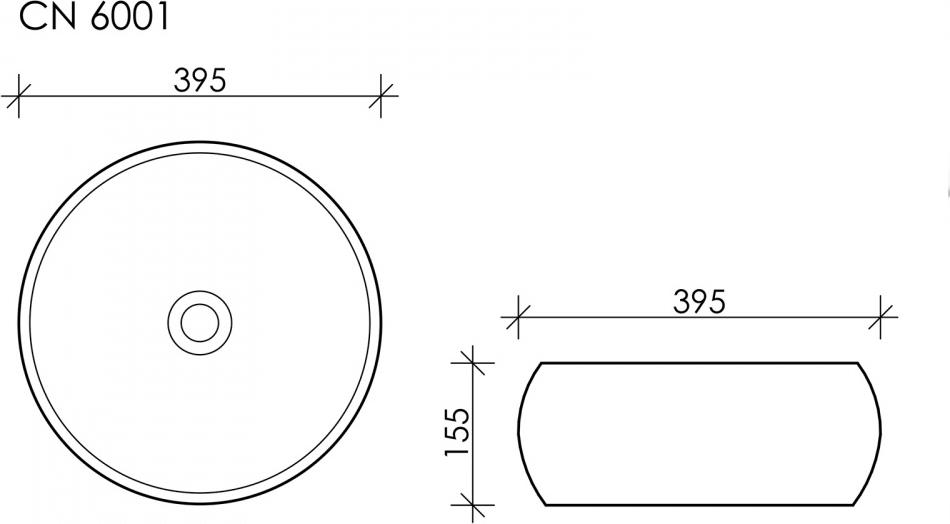 Рукомойник Ceramica Nova Element CN6001