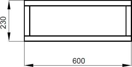 Тумба под раковину Aquaton Интегро 60 1A141001INH10, коричневый