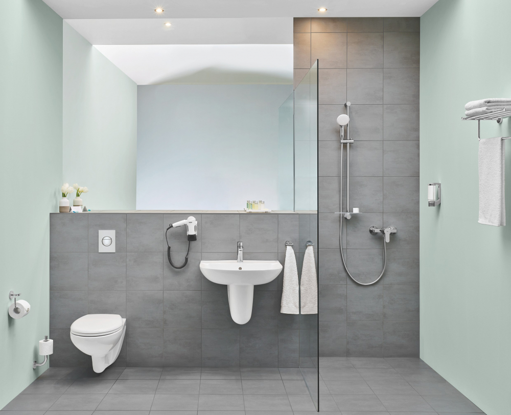 Подвесной унитаз Grohe Bau Ceramic 39427000 безободковый