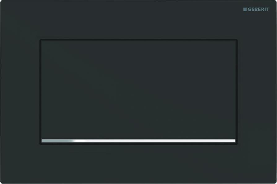 Кнопка смыва Geberit Sigma 30 115893141 не остаются отпечатки пальцев черный 19351₽