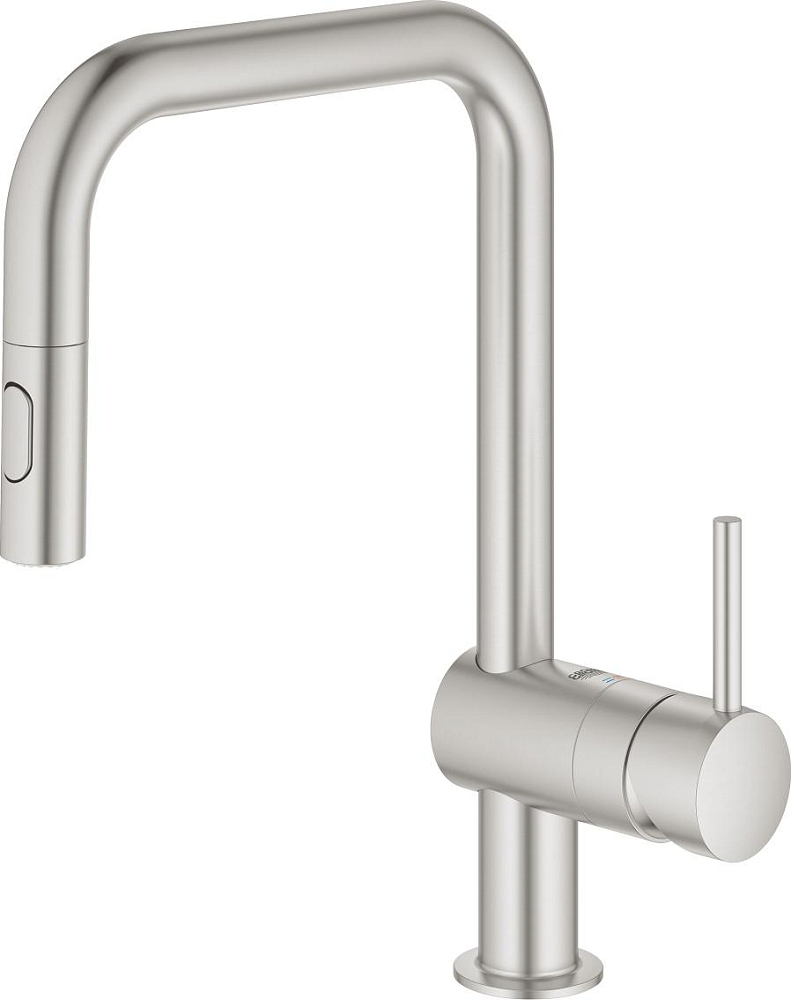 Смеситель для кухонной мойки Grohe Minta 32322DC2 суперсталь