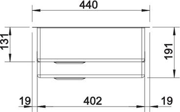 Кухонная мойка Blanco Claron 340/180-U 521610 чаша справа