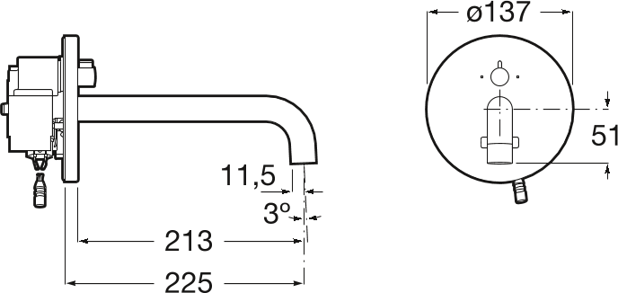 Смеситель для раковины Roca Sentronic 5A4602C00