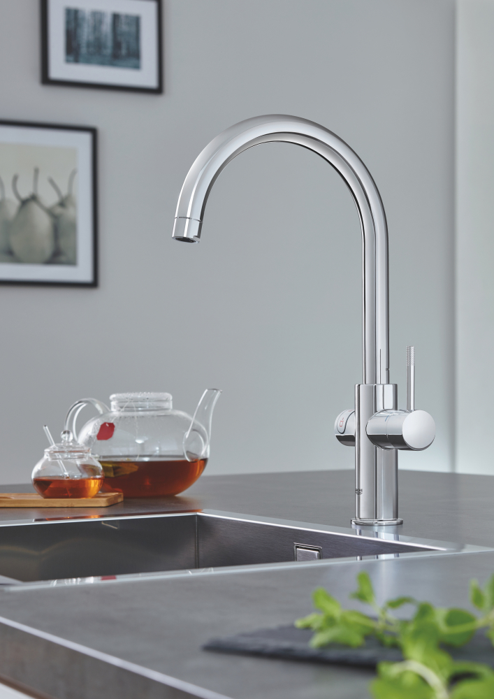 Смеситель Grohe Red II Duo 30079001 для кухонной мойки с водонагревателем