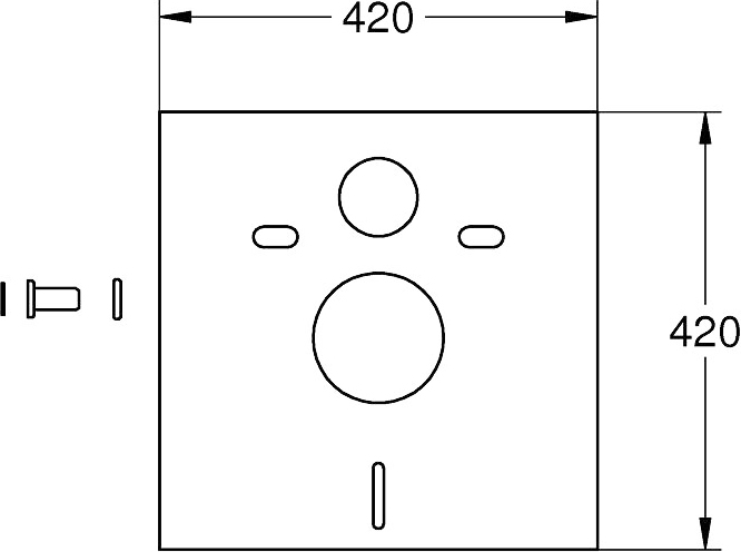 Комплект Унитаз подвесной BOCCHI V-Tondo 1416-001-0129 белый глянцевый + Крышка A0336-001 с микролифтом, глянцевая белая + Шумоизоляция Grohe + Инсталляция Solido 38811KF0 3 в 1 с кнопкой смыва