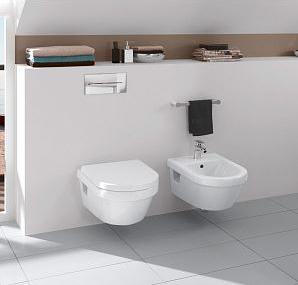 Подвесное биде Villeroy & Boch Omnia Architectura 5484 0001 alpin