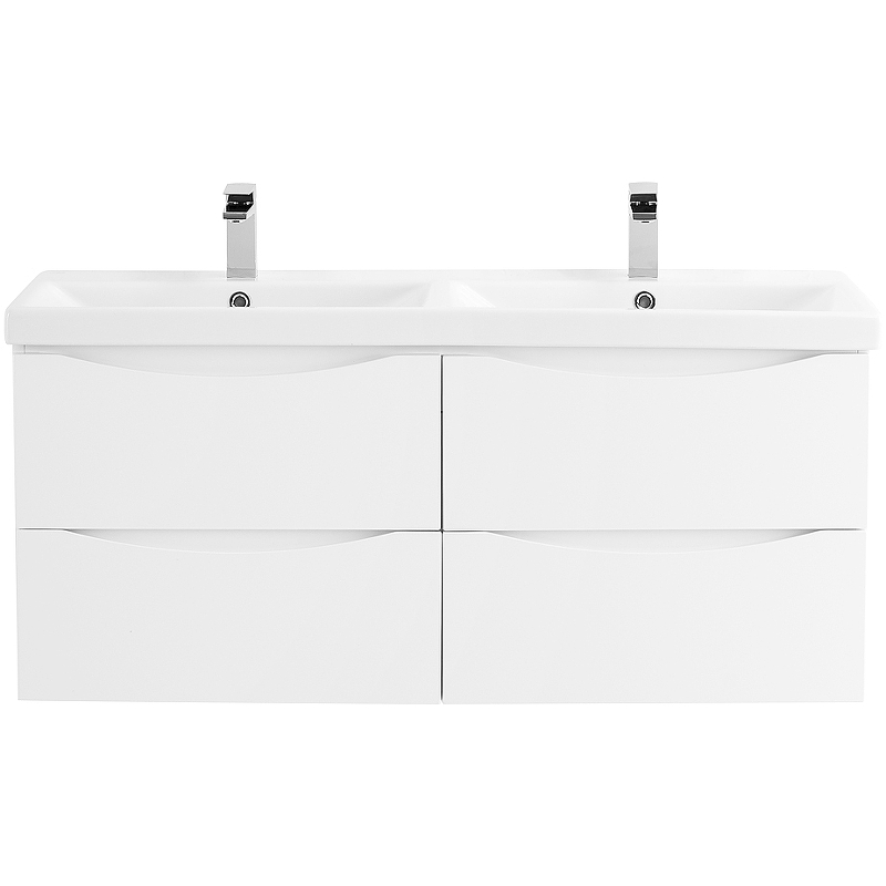 Тумба под раковину BelBagno MARINO-CER-1200-4C-SO-2-BL-P 120 см, Bianco Lucido