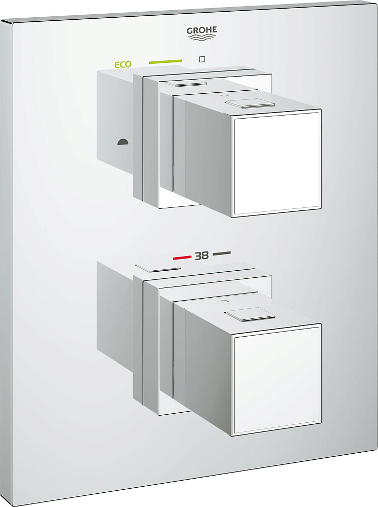 Термостат Grohe Grohtherm Cube 19958000 для ванны с душем