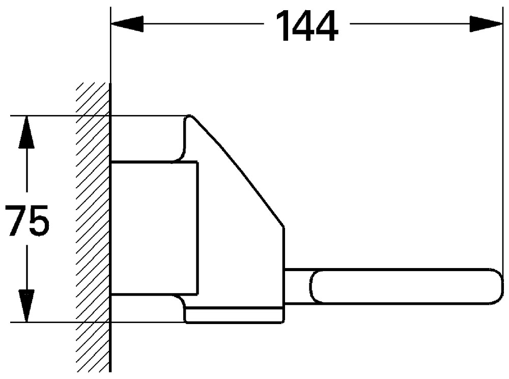 Держатель Grohe Taron 40163000