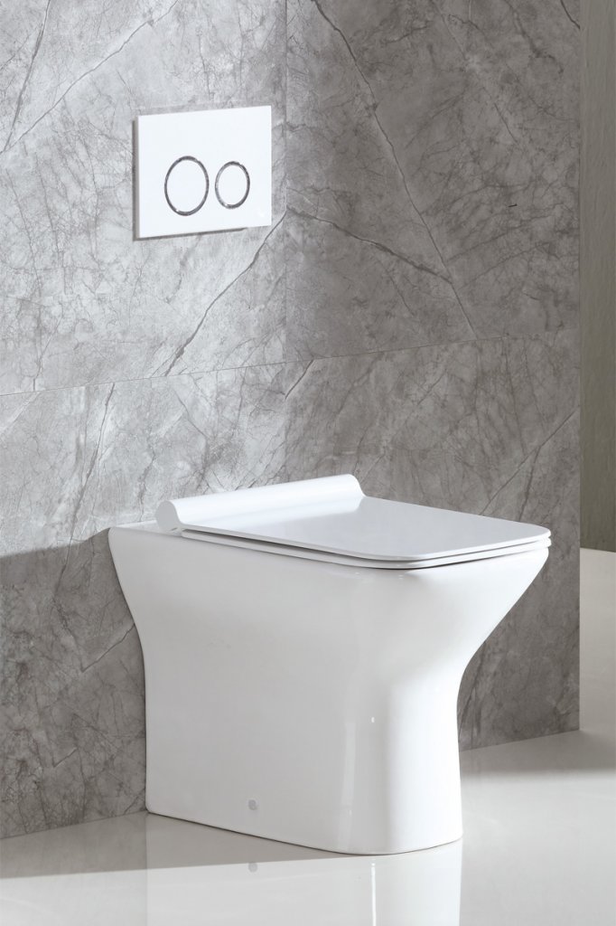 Безободковый унитаз BelBagno Romano BB248CBR