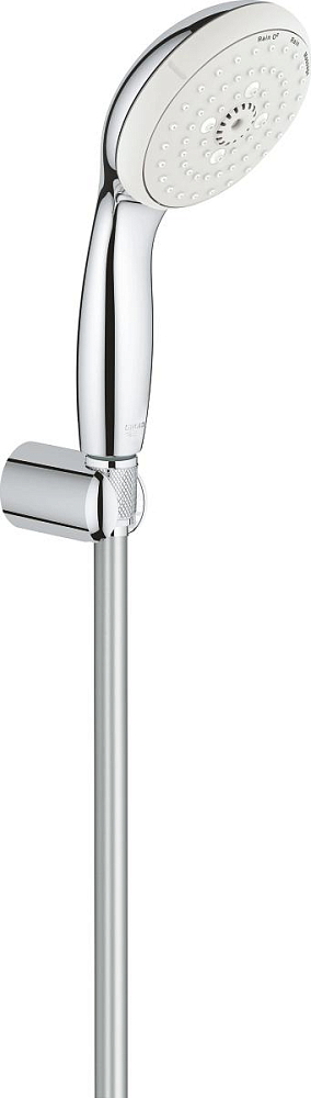 Комплект для ванной Смеситель Grohe BauClassic 23162000 для раковины + Смеситель Grohe BauClassic 32865000 для ванны с душем + Душевой гарнитур Grohe