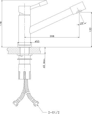 Смеситель Lemark Expert LM5072S для кухонной мойки