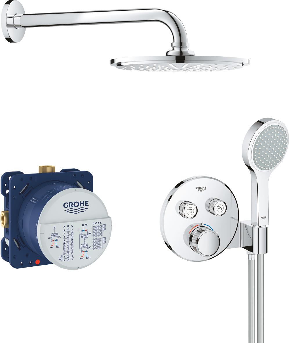 Душевой гарнитур Grohe Grohtherm SmartControl 34743000