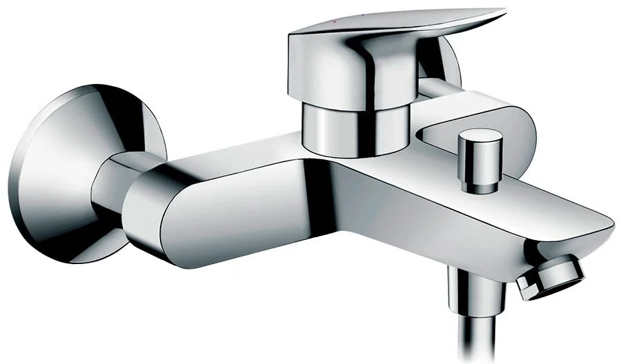 Смеситель для ванны с душем Hansgrohe Logis 71400000/71070000 хром