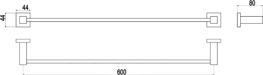 Полотенцедержатель Timo Selene 10053/00 chrome