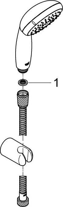 Душевой гарнитур Grohe New Tempesta 100 27849000