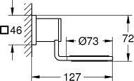 Держатель Grohe Allure 40278001