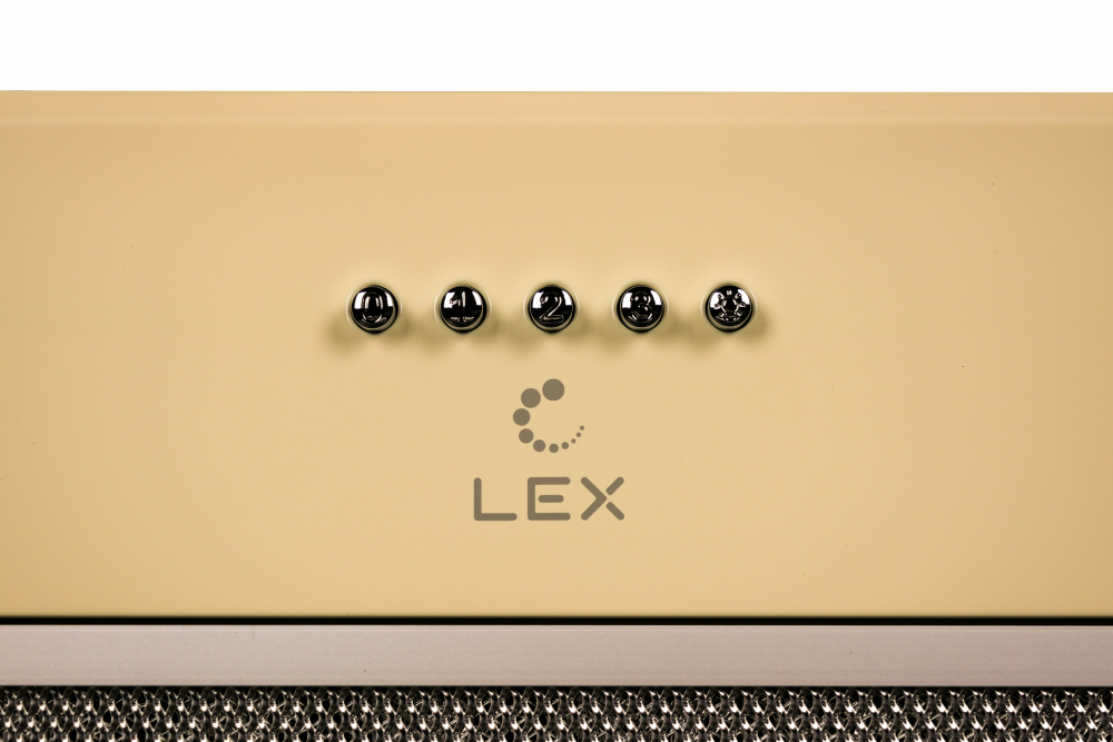 Встраиваемая кухонная вытяжка LEX GS Bloc P 600 CHTI000320, ivory