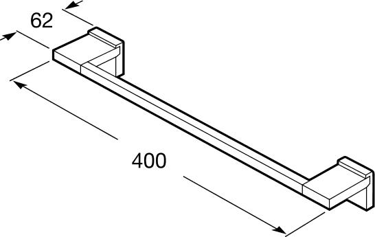 Полотенцедержатель Roca Rubik 816846001