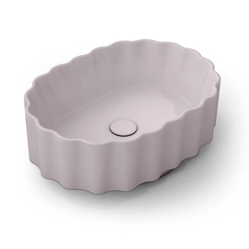 Раковина накладная Kerama Marazzi Artbasin CC.wb.50.MAL розовый