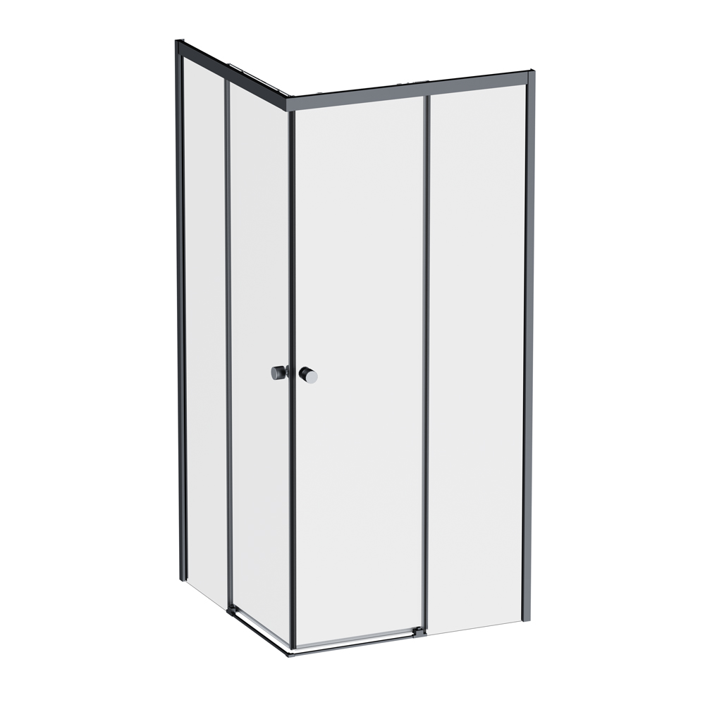 

Душевой уголок AM.PM X-Joy 90х90 W94G-403-9090-BТ, черный, X-Joy