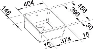 Кухонная мойка Blanco Subline 523730 черный