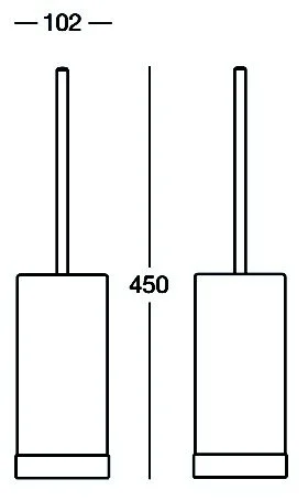 Ёршик Valli&Valli Strict H 6521 /CR/BN хром